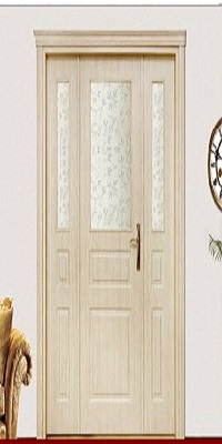 Perge İnci Beyazı Mdf Kapı Camlı 